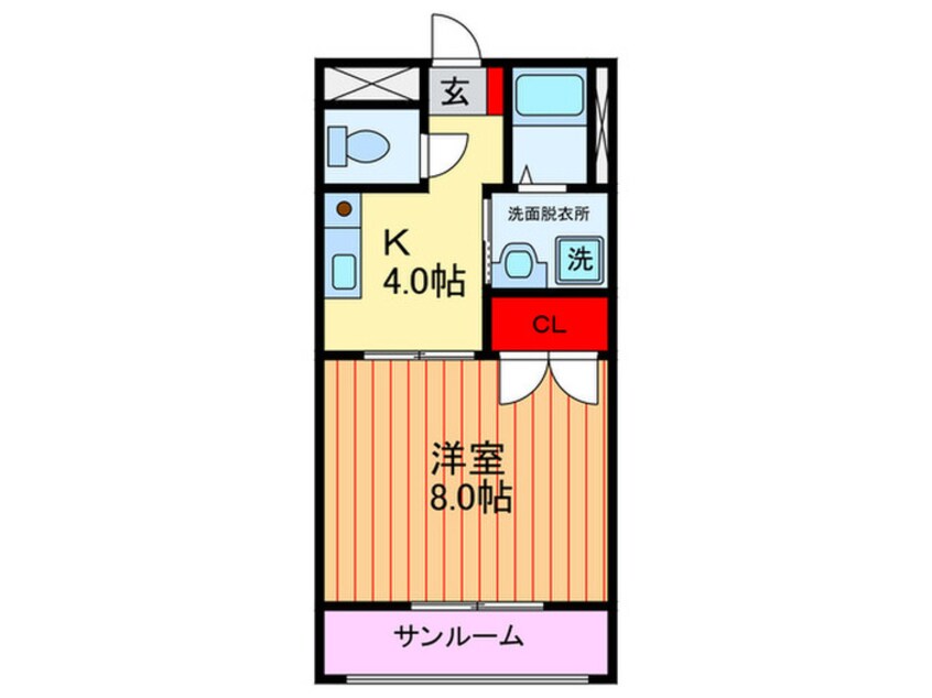 間取図 サンプレ－ネ