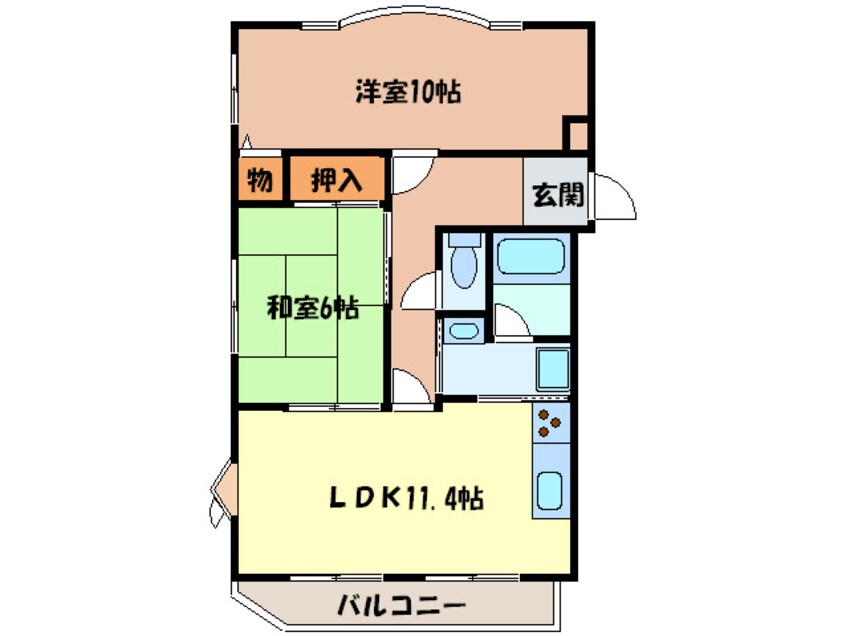 間取図 泉ヶ丘マンション