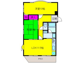 間取図 泉ヶ丘マンション