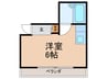 ニュ－ハイツ 1Rの間取り