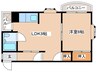 メゾン南部 1LDKの間取り