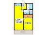 RIENT 1LDKの間取り