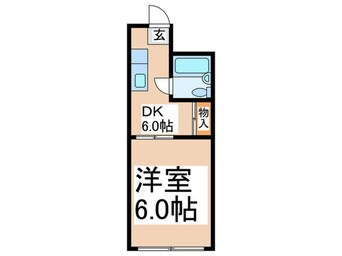 間取図 アパートメント住吉Ⅱ