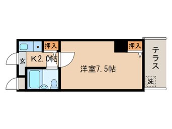 間取図 ビルディング清水坂