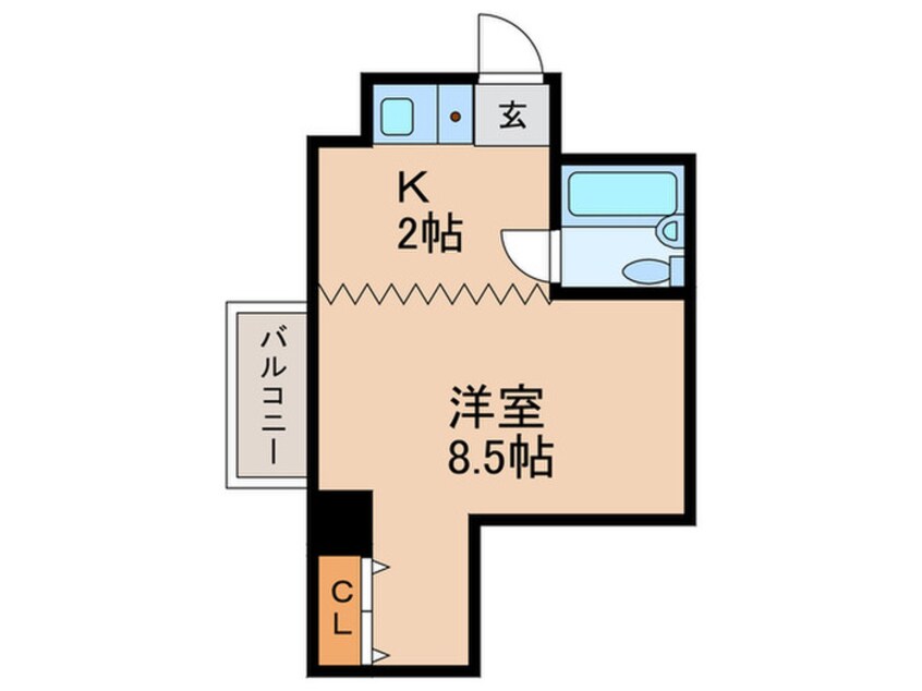 間取図 ビルディング清水坂