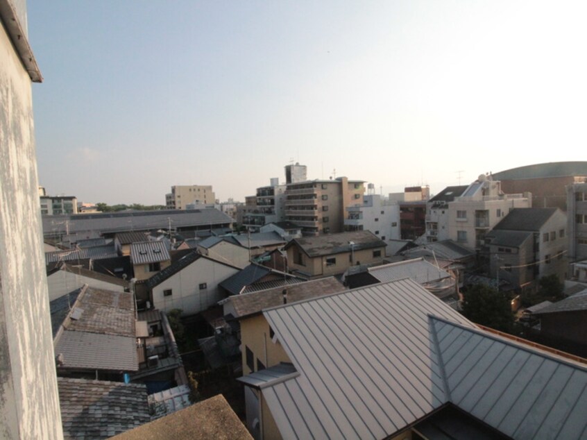 室内からの展望 ビルディング清水坂