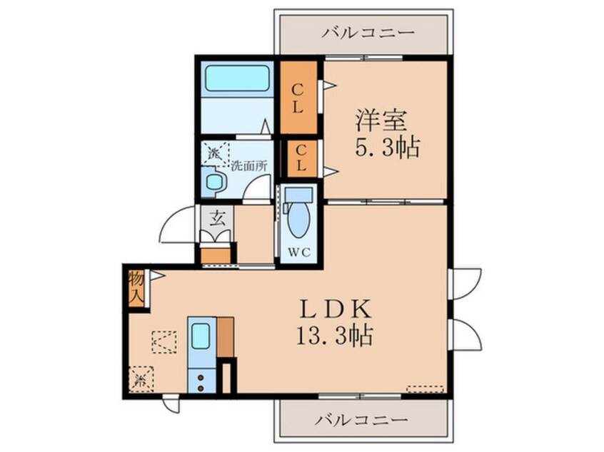 間取図 ルミエール