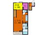 La Luce 1LDKの間取り