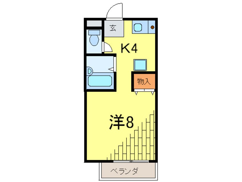 間取図 ブライストンハイツ