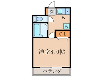 間取図 ガーデン深草