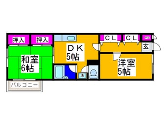 間取図 乾ﾏﾝｼｮﾝ