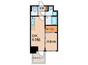 間取図 セレニテ堺筋本町リアン