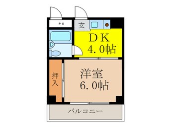 間取図 アイバレ－新大坂