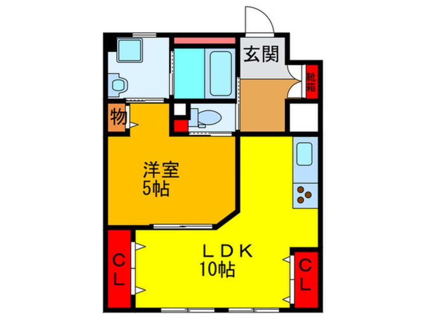 間取図 サンリスタ守口