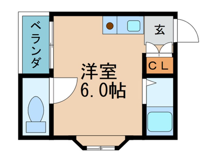 間取図 アルバトロス