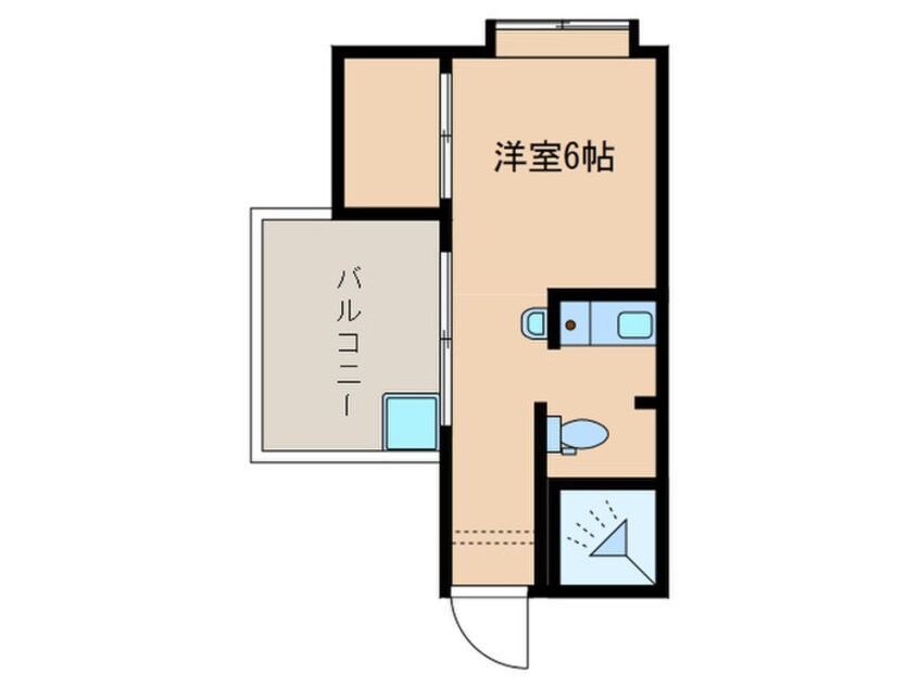 間取図 プレアール平野西