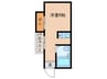 プレアール平野西 1Rの間取り