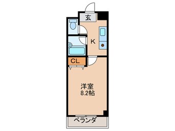 間取図 アルビオン新北野