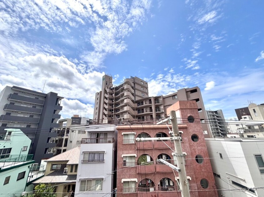 室内からの展望 アルビオン新北野