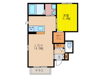 間取図 ルーチェ太秦