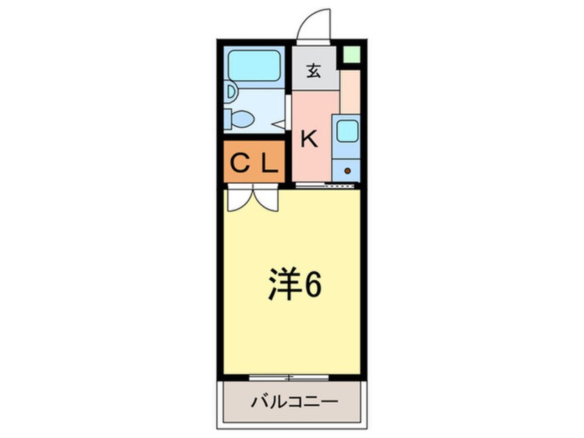 間取図 アクティ本山