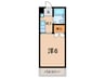 アクティ本山 1Kの間取り