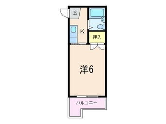 間取図 アクティ本山