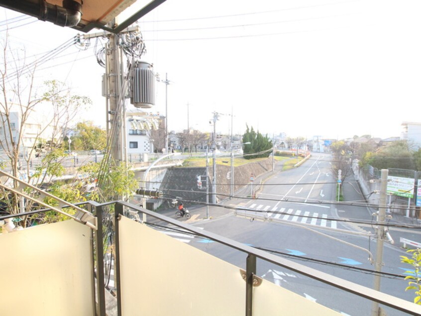 室内からの展望 リエス北千里