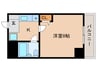 エトワール北町 1Kの間取り