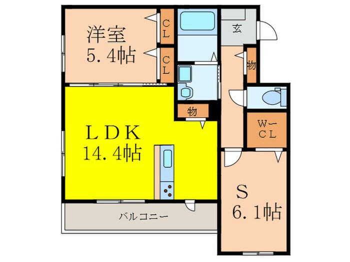 間取り図 Ｐｒｅｎｄｒｅ　Ａｇｌａｉａ