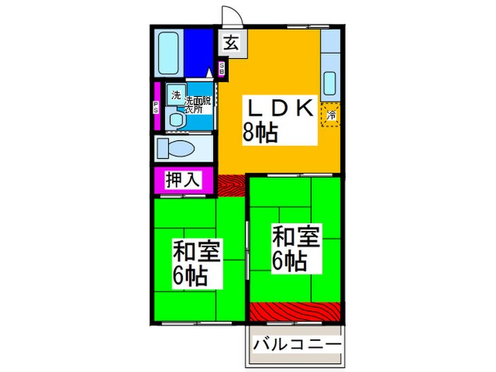 間取り図 新上野ハイツ