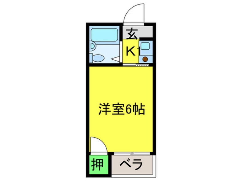 間取図 プレアール材木町
