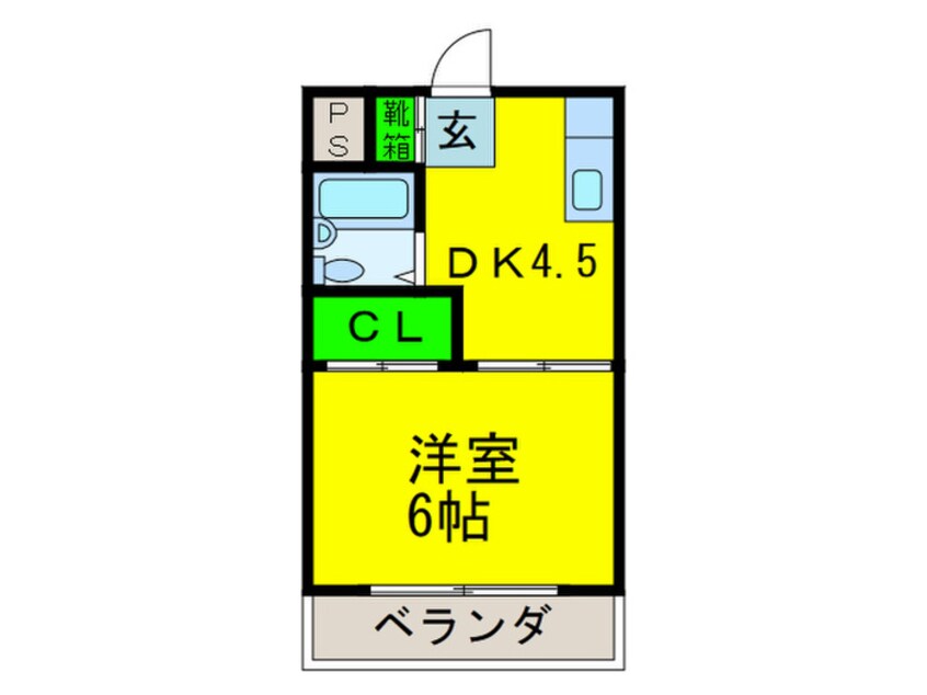 間取図 ラパンジール大国Ⅲ