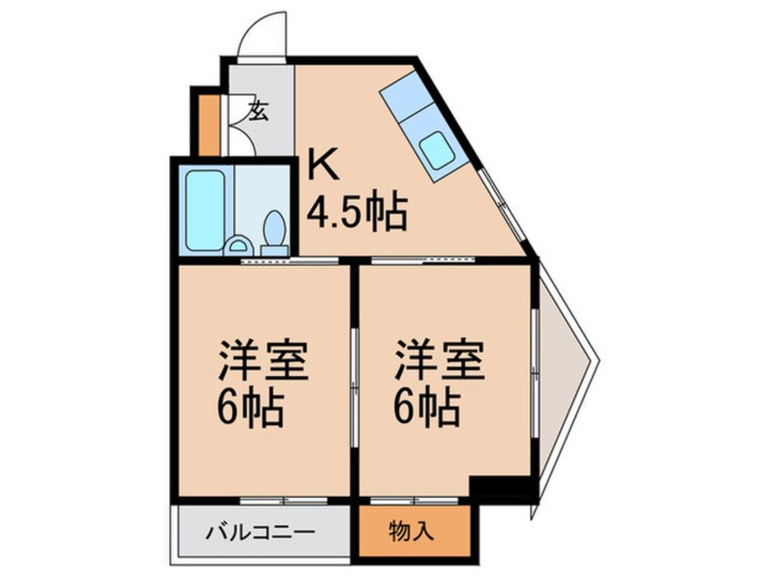 間取図 ラパンジール大国Ⅲ