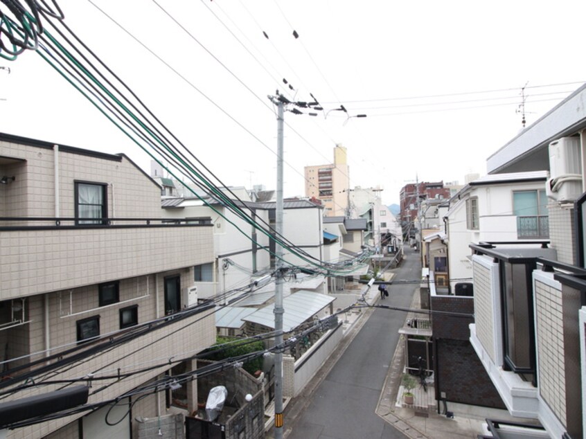 室内からの展望 コモリスター桂