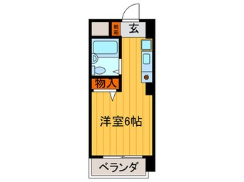 間取図 シティビラ新深江