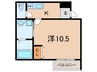 フジパレス立花駅北 1Kの間取り