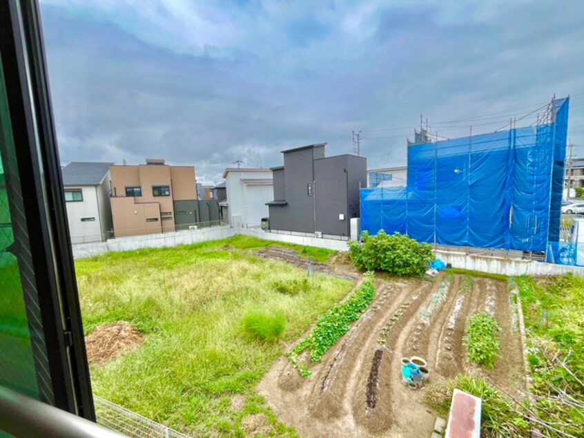 室内からの展望 オリーブ羽倉崎Ａ棟