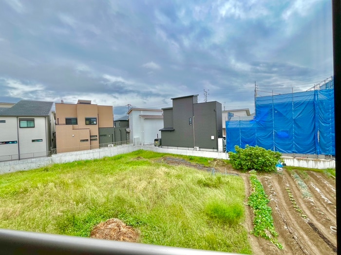 室内からの展望 オリーブ羽倉崎Ａ棟