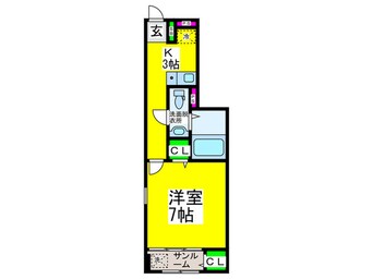 間取図 フェリオ津久野