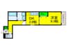LA　Casa　Siesta 1DKの間取り