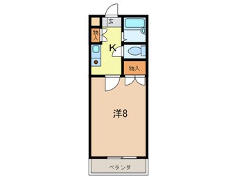 間取図 プチメゾン六番町