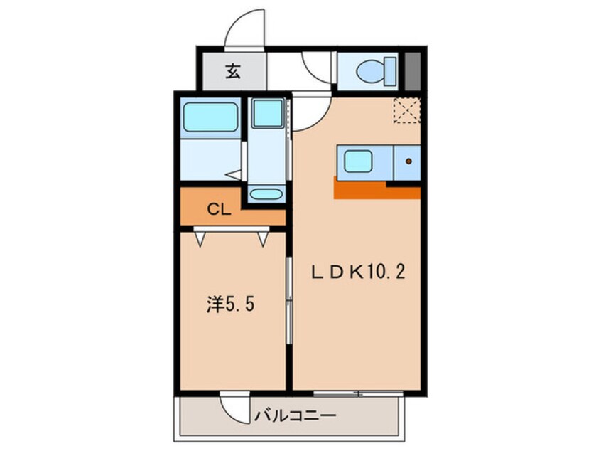 間取図 プレジール妙法寺