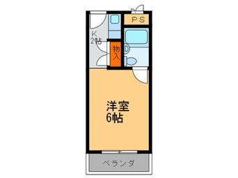 間取図 サカエハイツ