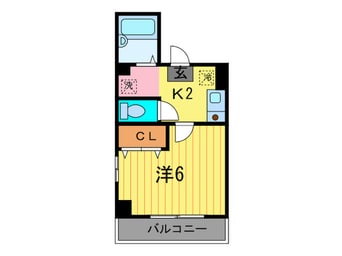 間取図 スウィ－トル－ム聖護院西