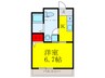 サンクラッソ　茨木駅前 1Kの間取り
