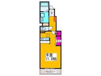 間取図 ガーデンハイツ大喜