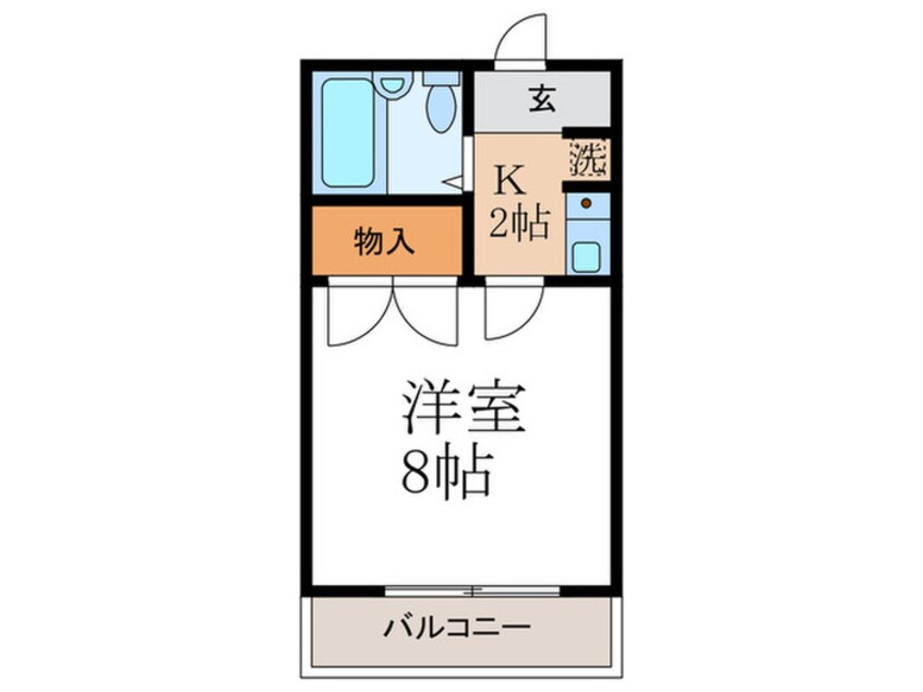 間取図 詩仙ハイム　Ⅱ