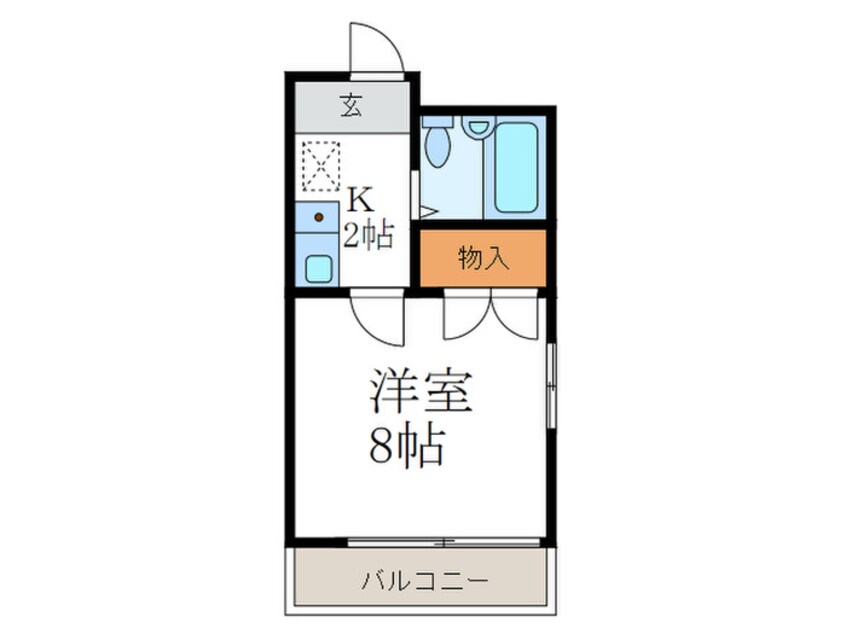 間取図 詩仙ハイム　Ⅱ