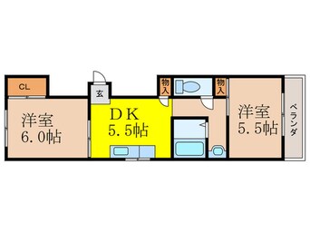 間取図 上穂ハイツ